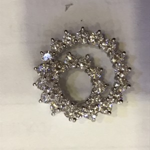 米粒鑽造型吊飾