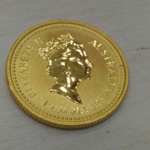 鴻運小金幣正面