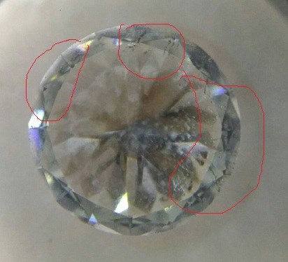 SI2鑽石近拍