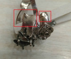 鍍銀的K金&純銀1