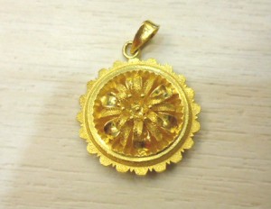千足金吊墜 出售就找桂麗金