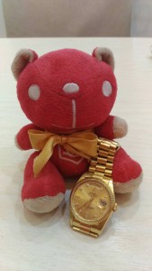 ROLEX 全金day-date圓鑽面盤腕錶18238回收