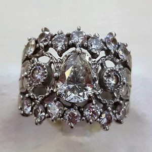 08.10-花式車工-1.1克拉水滴鑽 JEWEL CAFE 鑽石收購專門店 蘆洲店 (新北市)-1