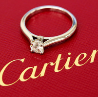 cartier鑽石戒指