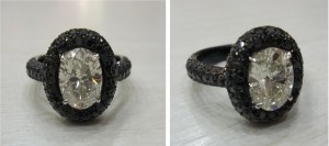 2CT橢圓形鑽戒