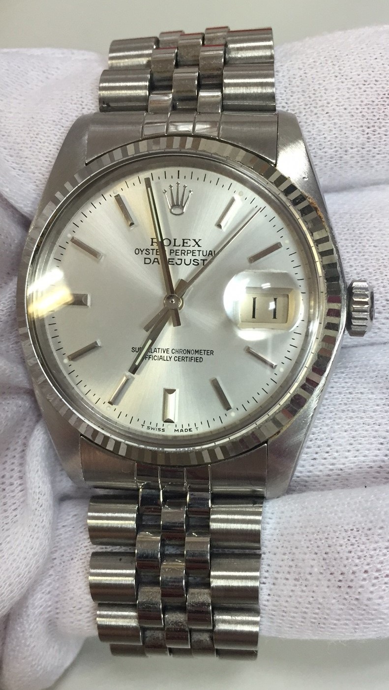 ROLEX DATEJUST SS 機械男錶