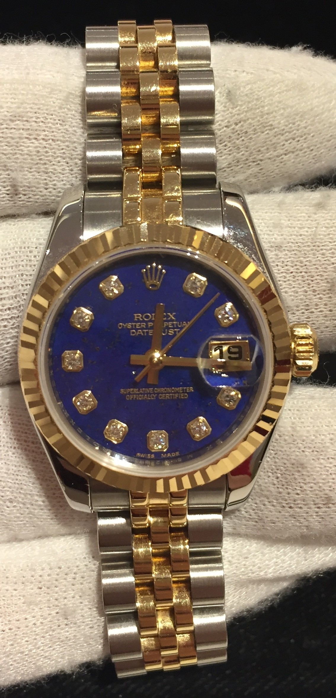 勞力士 ROLEX DATEJUST 青金岩面板
