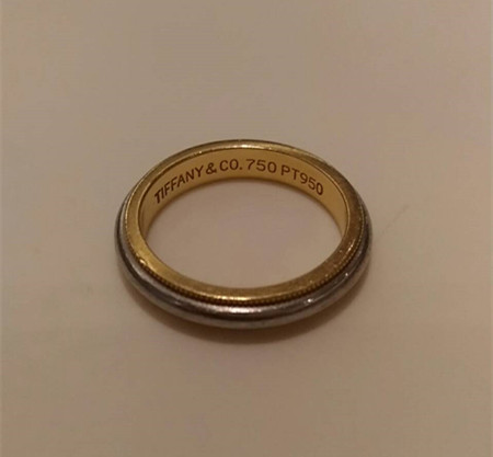 TIFFANY混金戒