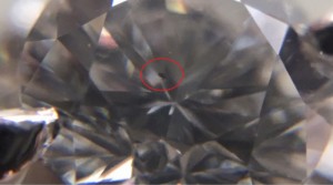 0.50CT鑽石戒指內含物