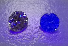 鑽石瑩光反應