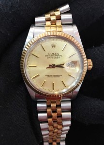 ROLEX半金中性錶
