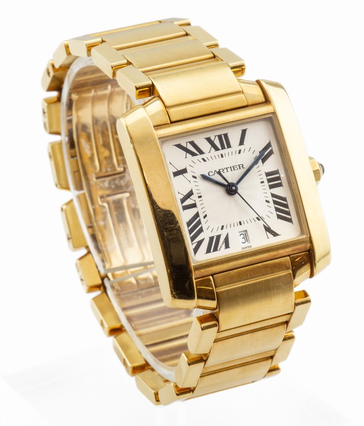 CARTIER 18K金TANK